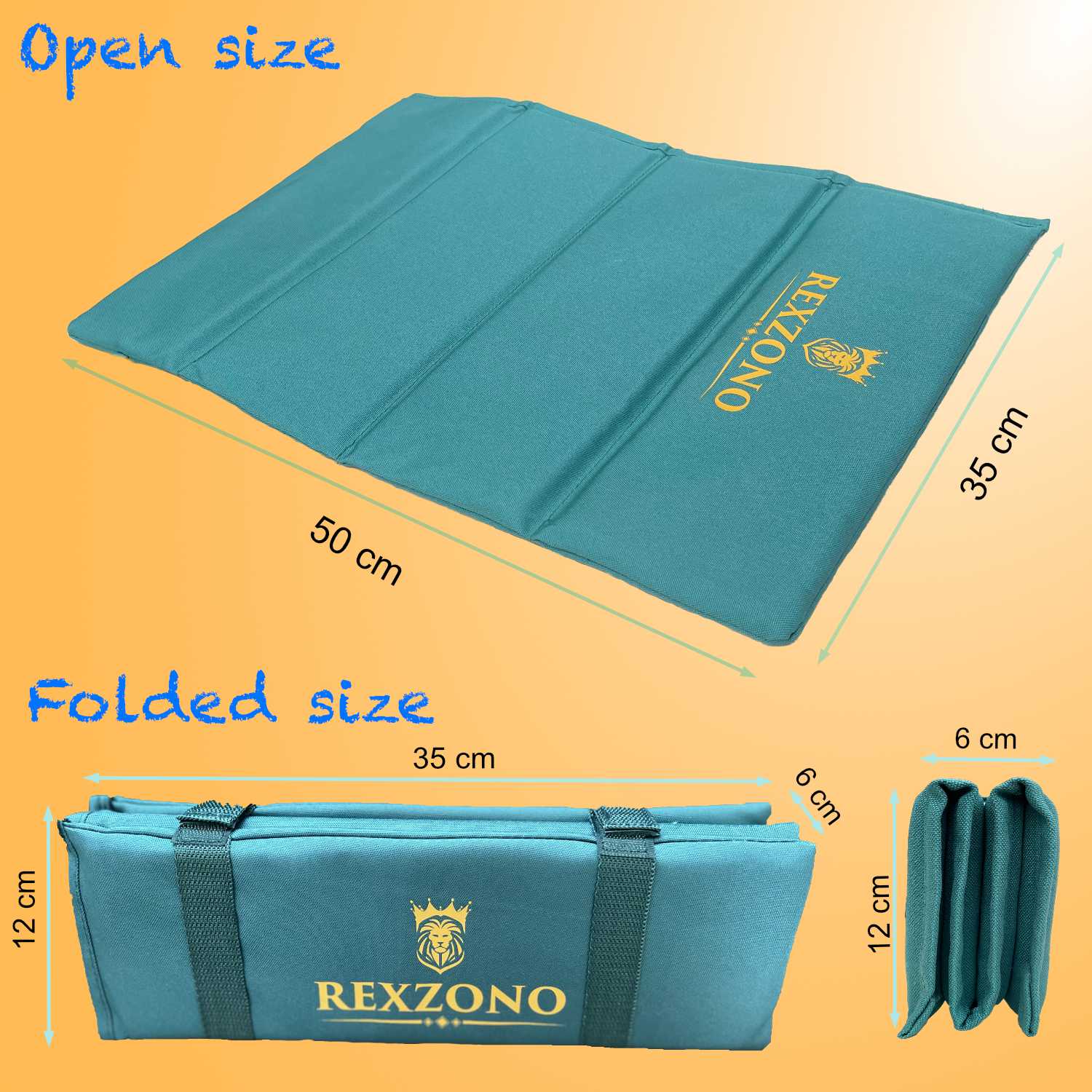 Hiking Seat Pad (Green) - Rexzono