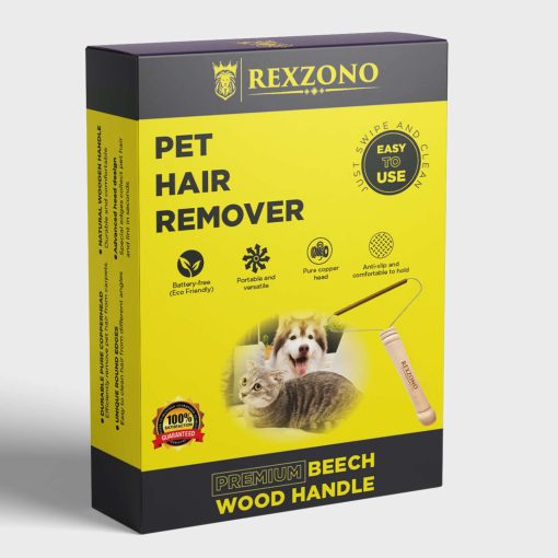 Pet Hair Remover - Wooden Handle - Image 7